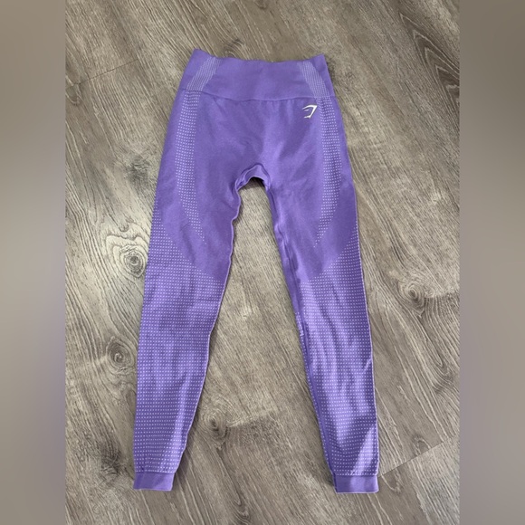 Gymshark Lavender Seamless Leggings - Picture 2 of 4